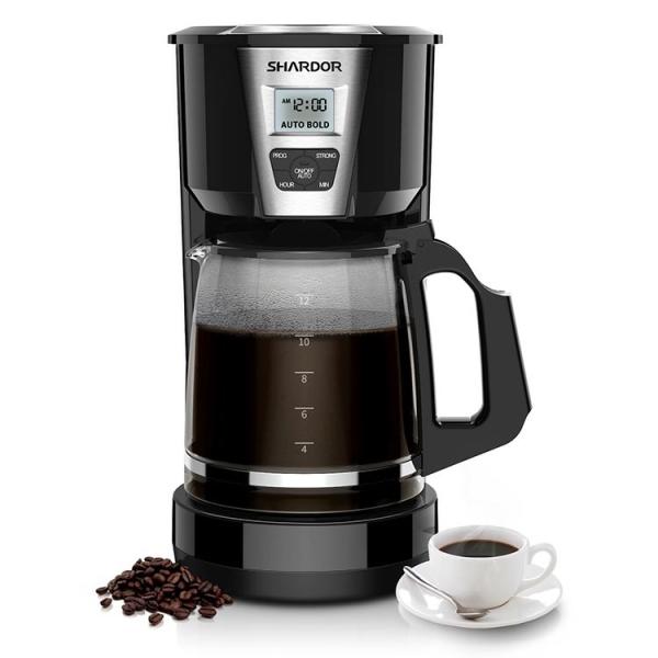 Quality CM515B Home Drip Coffee Maker Warm Automatic Programmable 1.8L White 12 Cup Coffee Maker wholesale