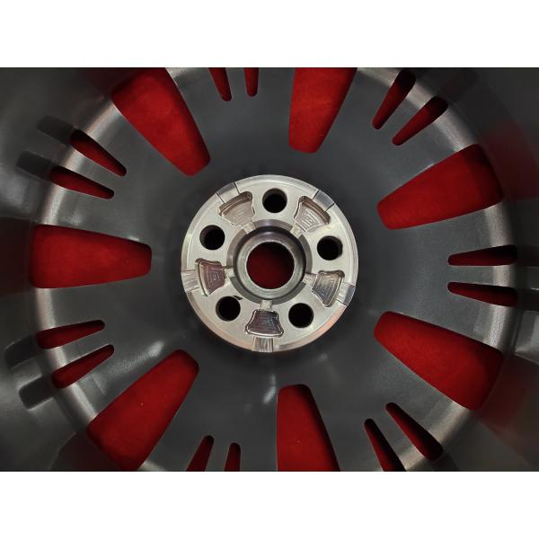 Cast 9.5J 5x120 Silver Alloy Rims For Land Rover Fit Tire 275 40 ZR22