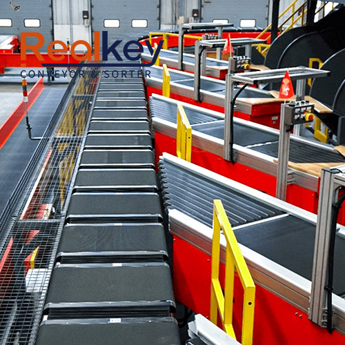Quality Efficient Intelligent Conveyor Line Sorting System Parcel Conveyor Systems wholesale