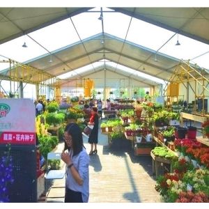 Unique Outdoor Marquee Tent events , Giant Party Tent Anti - Rust Fabric Cover