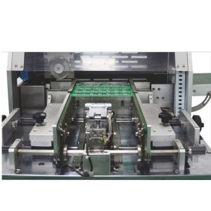 Automatic Feeding V-Cut PCB Depaneling Equipment with ESD Transport Belt and PLC