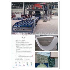 Wheat Straw Magnsium Oxide Board Production Line Fully Automatic CE Passed