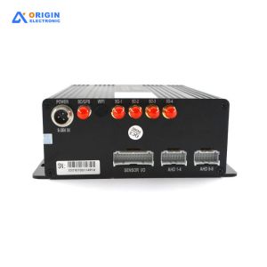 AI MDVR 8CH 1080P HDD Mobile DVR With ADAS / DSM / BSD Real Time Sync Record