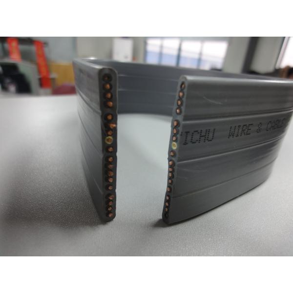 Flat Traveling Cable for Elevator with CE certificate 18G0.75 with Special PVC