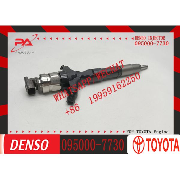Quality 095000-7730 23670-39295 23670-39296 095000-7731 CR Fuel Injector for Toyota 1KD-FTV 3.0L D-4D Land Cruiser Prado J120 2004-2006 wholesale