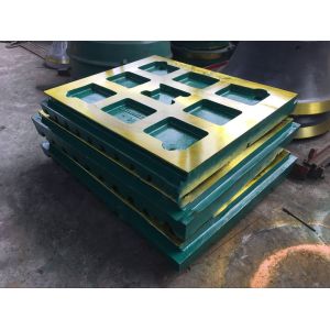 C105 C106 Jaw Plate for EN124 Standard Jaw Crusher in Ore Mining Crushing Needs