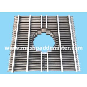 Embeded Stainless Steel 230mm Vane Pack Mist Eliminator