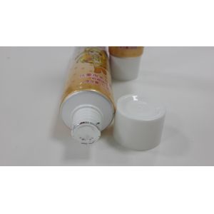 Cheap 150mm Length Children Toothpaste Tube Aluminium Barrier Laminated With Screw Cap for sale