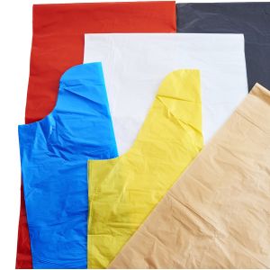 Compostable Poly Biodegradable Garbage Bag Heavy Duty Wave Top