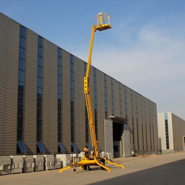 8m Platform Height Towable Articulated Boom Lift with Diesel Power