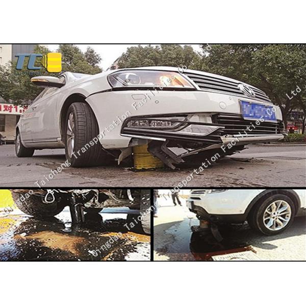 Quality Electric Hydraulic Retractable Bollards Removable Parking Barriers Rustproof wholesale