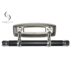 Funeral Silver Long Coffin Swing Bar Sets PP Zinc Material Simple Design SW-D