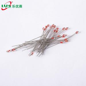 China High Temperature NTC Single Ended Glass Thermistor on sale