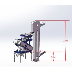 WENYAO Peeled Garlic Separating Machine with high frequency ejectors