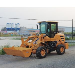 Cheap Front End 1.5 Ton Wheel Loader Air Brake With Single Bucket for sale
