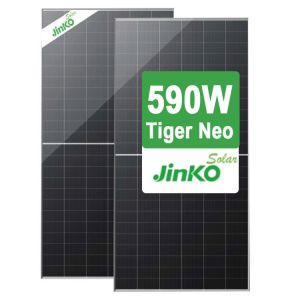 Jinko Solar 560W 565W 570W 575W 580W Tiger Neo N-Type 72hl4-BDV Bifacial Solar