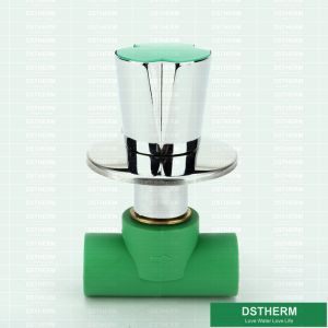 Chrome Triangle Handle Ppr New Stop Valve