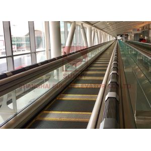 VVVF 0.5m/S Moving Walkway Sidewalks For Shopping Mall Airport