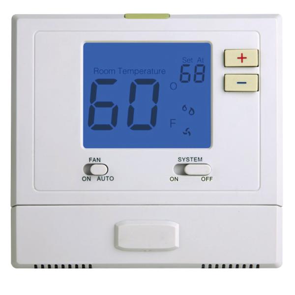 Heating And Air Conditioning Thermostats , Battery Operated Programmable