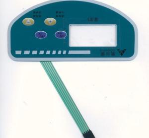 China Smart Flexible Automotive Touch Screen Membrane Switch Panel With 4 Buttons on sale