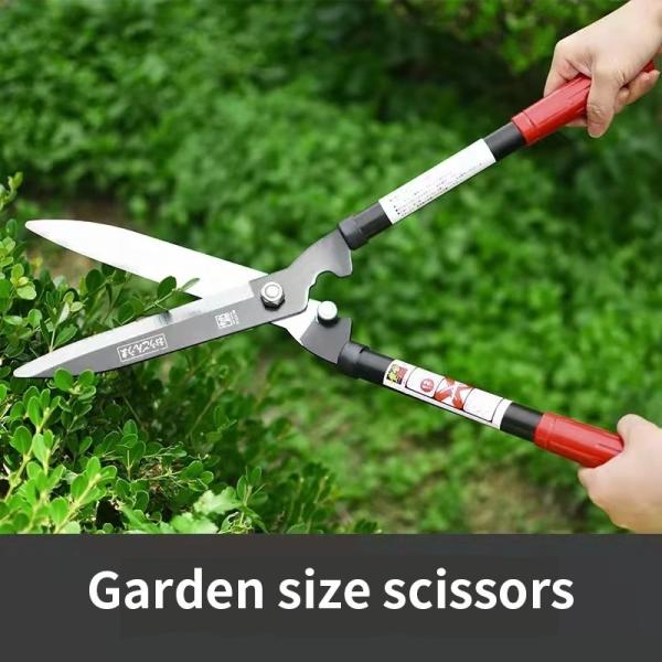 Hand Garden Pruning Scissors Tool Landscaping Fence Hedge Plant Pruning Cutter