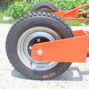 1250kg Hydraulic Manual All Terrain Pallet Truck Loading Capacity 2750LBS