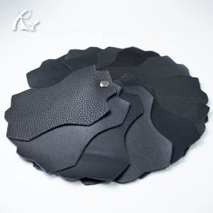 Custom Designer Smooth Regenerated Recycled Leather Eco-Friendly Faux Leather with Embossed Pattern for Bag Shoes & Sofa