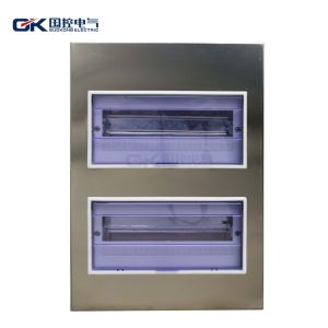 Stainless Steel Electrical Distribution Board Laser Drilling Metal DB Box