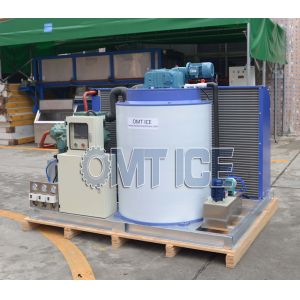 3P Fresh Water 5ton Ice Flake Maker Machine 2.2mm Thickness Snow Flake Ice Maker