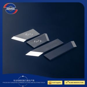 China Titanium Coating Carbide Slitter Knives Film Plastics 0.1mm 1.2mm on sale