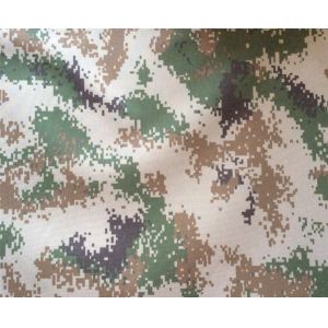 Polyester/Cotton 65/35 Printing Waterproof Dark Green Uniform Fabric for and