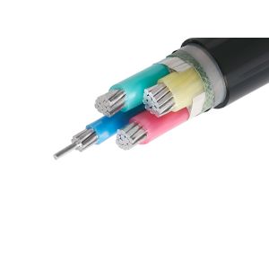 Underground Multi Core PVC Insulated Cables Electrical Armored Copper Conductor