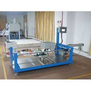 Abrasion Resistance Furniture Testing Machines For Office Chair Castor With