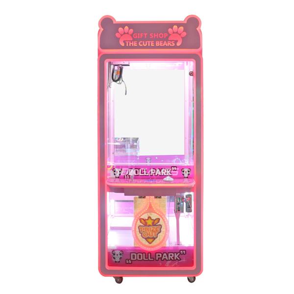 Coin operated indoor amusement park crane Plush toy catch gifts arcade Doll claw machine