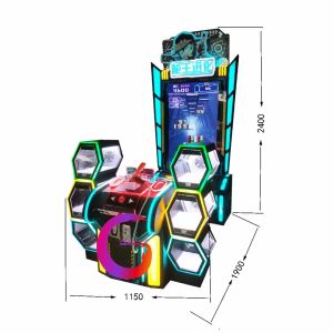 Fresh Design Dynamic Arcade Shooting Game Machine Shooting Island Adventure 400W