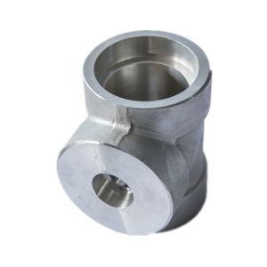 Customized Socket Weld Pipe Fitting SCH 80 Stainless Steel Equal Tee