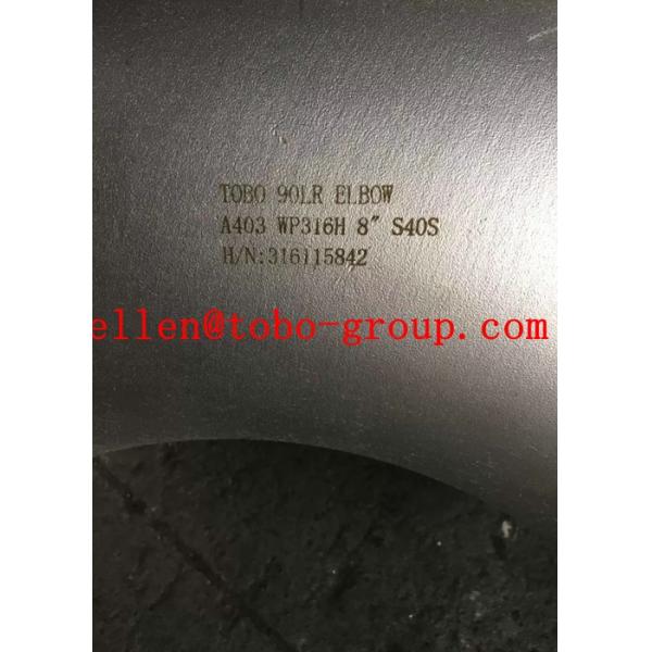Duplex Steel UNS32750/31803/31254 Stainless Steel Elbow , 45degree Pipe Elbow 304/304L/304H
