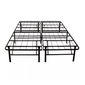 Foldable Smartbase Compack Mattress Foundation Metal Bed Frame for Customer's