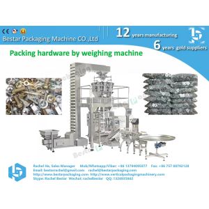 Jeans buttons 1KG pouch packing machine with 14 heads electrical weigher BSTV