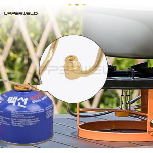 Convenient Outdoor Propane Refill Tube for Portable Camping Stove Preheat and