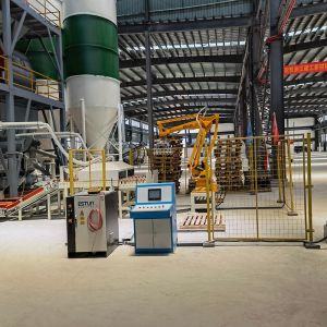 4 Axis Palletizing Automation 380v 220v Robotic Case Packer And Palletizer