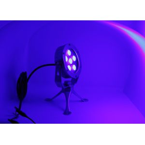 6x3W Outdoor Underwater Fountain Lamp RGB IP 68 Waterproof LED Pool Light