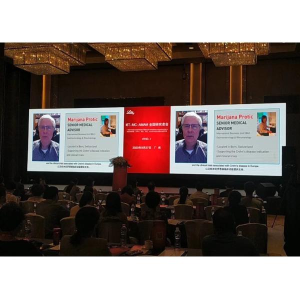 Ultra-Thin High Resolution 3-In-1 RGB LED Display Board For Churches, Conference