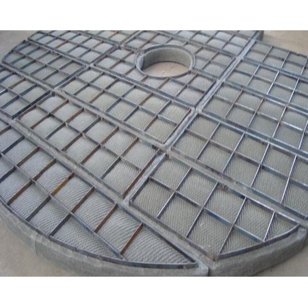 304 SS Wire Mesh Pad Demister Easily Installed For Vapor Liquid Filter