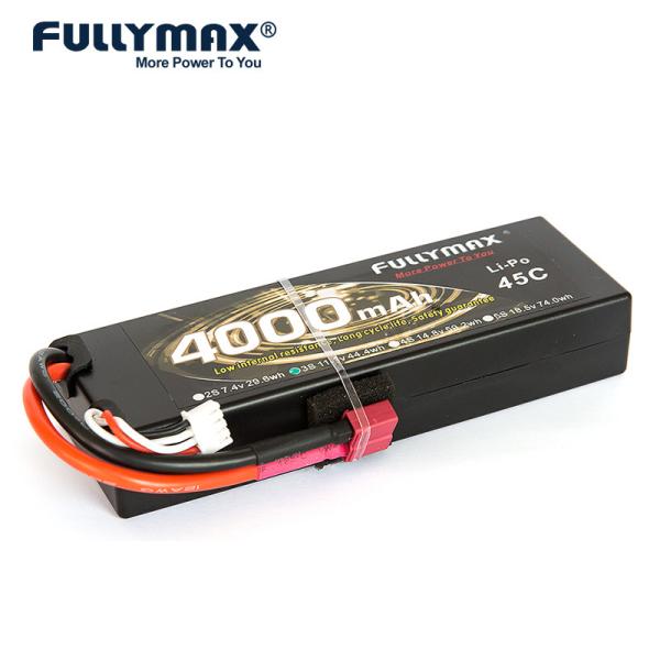 Fullymax 3S Lipo Battery 45C 4000mAh 11.1V 3s 4000mah Lipo Battery Rc Car Toys