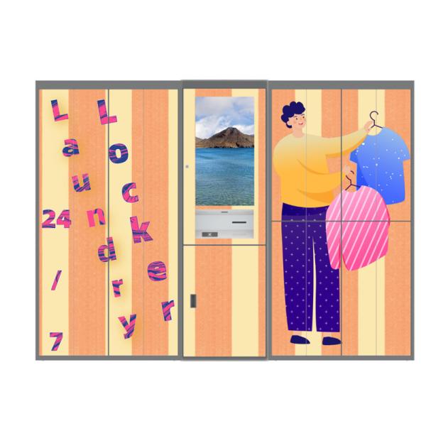 Smart Customized Advertising Printing Scan Code Payment Shoe Washing Laundry