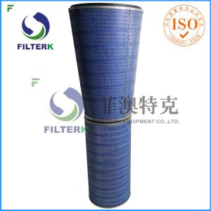 Cheap Synthetic Gas Turbine Filters Hepa Grade 324 * 213 * 660mm Size P191281 Model for sale