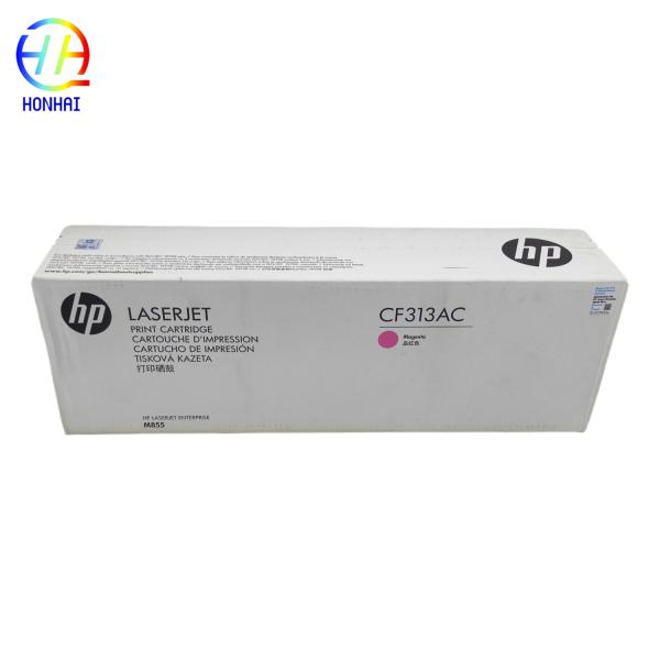 Quality Original new HP CF313AC 826A Toner Cartridge for HP Color LaserJet Enterprise M855 series printer parts Genuine wholesale