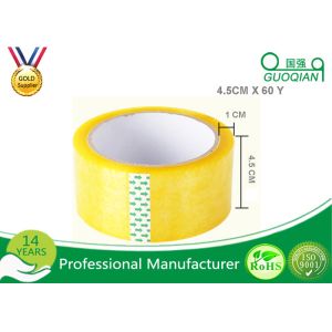 72mm Width Strong Stickiness Bopp Adhesive Tape Environmental Protection ISO