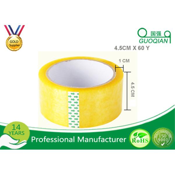 72mm Width Strong Stickiness Bopp Adhesive Tape Environmental Protection ISO